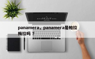 panamera，panamera是帕拉梅拉吗 ？