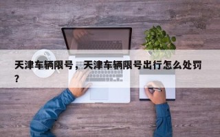 天津车辆限号，天津车辆限号出行怎么处罚 ？