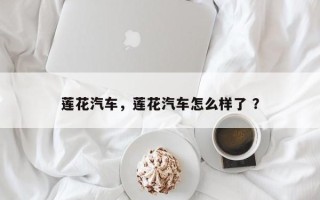 莲花汽车，莲花汽车怎么样了 ？